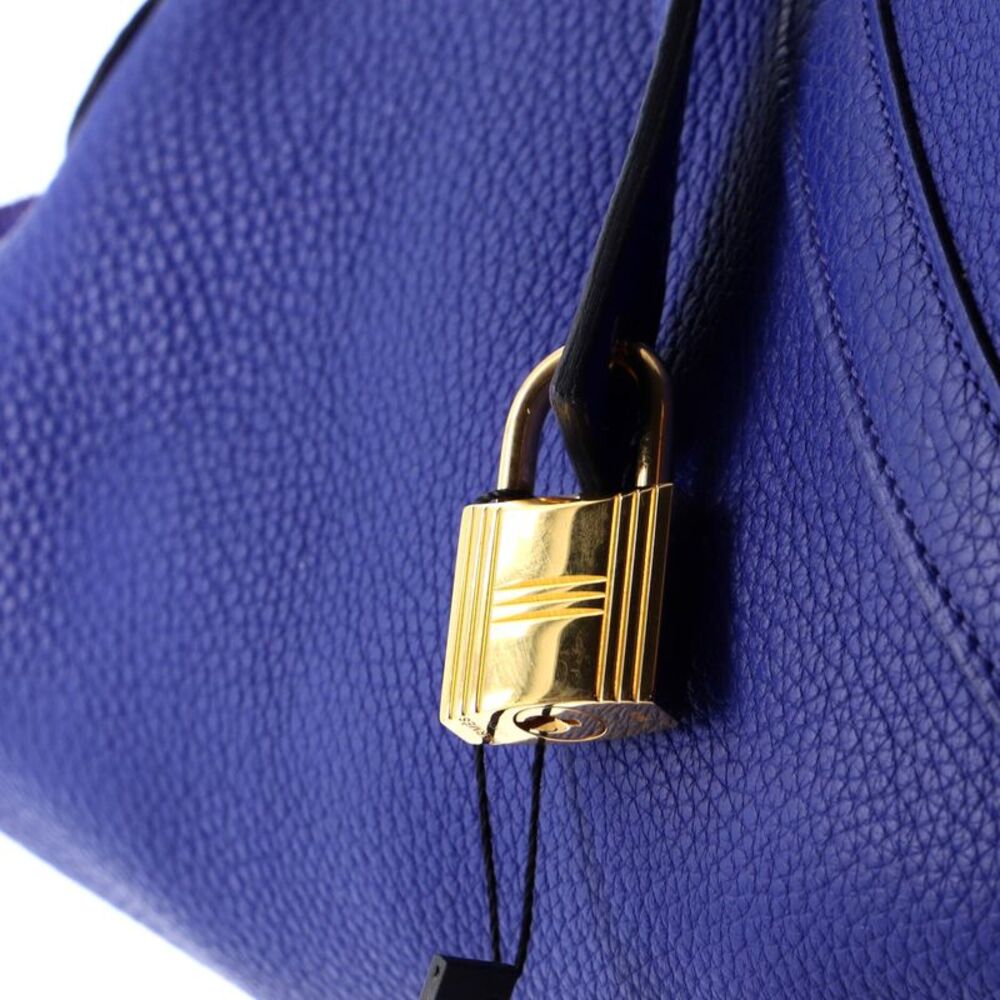 Hermes Picotin Lock Bag Clemence GM Blue - Picture 7 of 9